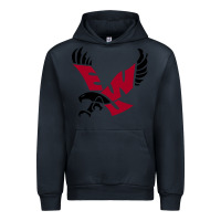 Navy The eastern washington eagles Urban Hoodie - linhVisuals