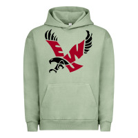 Pigment Oil Green The eastern washington eagles Urban Hoodie - linhVisuals