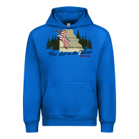 Cobalt fort leonard wood fort lost in the woods missouri pullover hoodie Urban Hoodie - linhVisuals