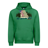 Emerald fort leonard wood fort lost in the woods missouri pullover hoodie Urban Hoodie - linhVisuals