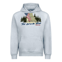 Heather Grey fort leonard wood fort lost in the woods missouri pullover hoodie Urban Hoodie - linhVisuals