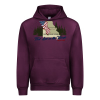 Mauve Wine fort leonard wood fort lost in the woods missouri pullover hoodie Urban Hoodie - linhVisuals