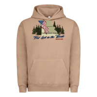 Pigment Burro fort leonard wood fort lost in the woods missouri pullover hoodie Urban Hoodie - linhVisuals