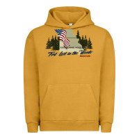 Pigment Peanut Butter fort leonard wood fort lost in the woods missouri pullover hoodie Urban Hoodie - linhVisuals
