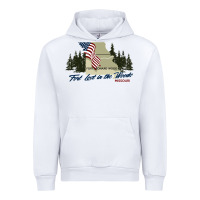 White fort leonard wood fort lost in the woods missouri pullover hoodie Urban Hoodie - linhVisuals