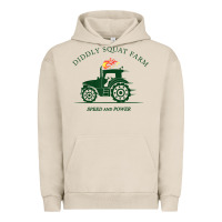 Pigment French Oak diddly squat farm green, tractor tee for farmer t shirt Urban Hoodie - linhVisuals
