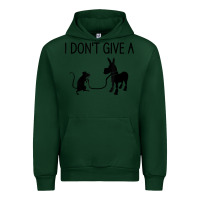 Forest Green i don't give a rats ass, funny, jokes, sarcastic sayings t shirt Urban Hoodie - linhVisuals