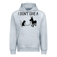 Heather Grey i don't give a rats ass, funny, jokes, sarcastic sayings t shirt Urban Hoodie - linhVisuals