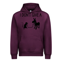 Mauve Wine i don't give a rats ass, funny, jokes, sarcastic sayings t shirt Urban Hoodie - linhVisuals