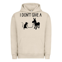 Pigment French Oak i don't give a rats ass, funny, jokes, sarcastic sayings t shirt Urban Hoodie - linhVisuals