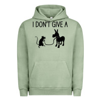 Pigment Oil Green i don't give a rats ass, funny, jokes, sarcastic sayings t shirt Urban Hoodie - linhVisuals