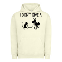 Pigment Pistachio i don't give a rats ass, funny, jokes, sarcastic sayings t shirt Urban Hoodie - linhVisuals