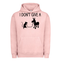 Pigment Salmon i don't give a rats ass, funny, jokes, sarcastic sayings t shirt Urban Hoodie - linhVisuals