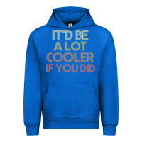 Cobalt it'd be a lot cooler if you did premium t shirt Urban Hoodie - linhVisuals