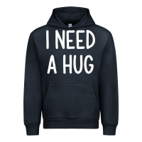 Navy i need a hug, funny, joke, sarcastic, family t shirt Urban Hoodie - linhVisuals