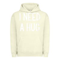 Pigment Pistachio i need a hug, funny, joke, sarcastic, family t shirt Urban Hoodie - linhVisuals