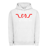 Pigment Lunar Rock i don't know i just work here     t shirt Urban Hoodie - linhVisuals