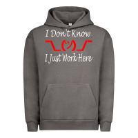 Pigment Tornado i don't know i just work here     t shirt Urban Hoodie - linhVisuals