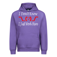 Tulip i don't know i just work here     t shirt Urban Hoodie - linhVisuals