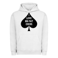 Pigment Lunar Rock i love big fat cocks queen of spades t shirt Urban Hoodie - linhVisuals