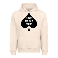 Sandshell i love big fat cocks queen of spades t shirt Urban Hoodie - linhVisuals