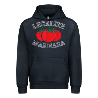 Navy legalize marinara food gift tshirt Urban Hoodie - linhVisuals