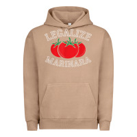 Pigment Burro legalize marinara food gift tshirt Urban Hoodie - linhVisuals