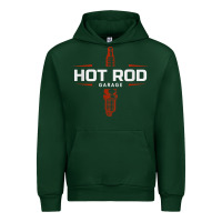 Forest Green hot rod garage custom retro classic car spark plug t shirt Urban Hoodie - linhVisuals
