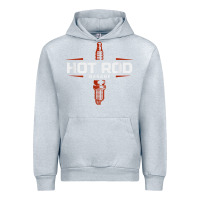 Heather Grey hot rod garage custom retro classic car spark plug t shirt Urban Hoodie - linhVisuals