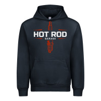 Navy hot rod garage custom retro classic car spark plug t shirt Urban Hoodie - linhVisuals