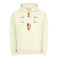 Pigment Pistachio hot rod garage custom retro classic car spark plug t shirt Urban Hoodie - linhVisuals