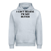 Heather Grey i cant believe im not butter t shirt Urban Hoodie - linhVisuals