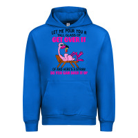 Cobalt let me pour you a tall glass of get over it flamingo t shirt Urban Hoodie - linhVisuals