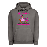 Pigment Tornado let me pour you a tall glass of get over it flamingo t shirt Urban Hoodie - linhVisuals