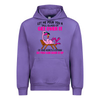 Tulip let me pour you a tall glass of get over it flamingo t shirt Urban Hoodie - linhVisuals