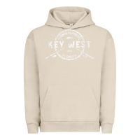 Pigment French Oak key west fl vintage crossed fishing rods t shirt Urban Hoodie - linhVisuals