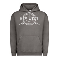 Pigment Tornado key west fl vintage crossed fishing rods t shirt Urban Hoodie - linhVisuals