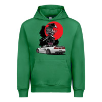 Emerald jdm nsx car tuning japan samurai drift import pullover hoodie Urban Hoodie - linhVisuals