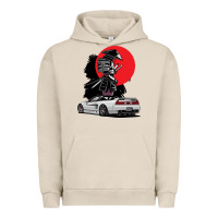 Pigment French Oak jdm nsx car tuning japan samurai drift import pullover hoodie Urban Hoodie - linhVisuals