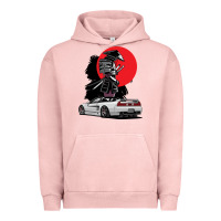 Pigment Salmon jdm nsx car tuning japan samurai drift import pullover hoodie Urban Hoodie - linhVisuals