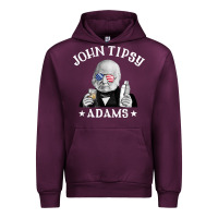 Mauve Wine john tipsy adams president john quincy adams 4th of july t shirt Urban Hoodie - linhVisuals