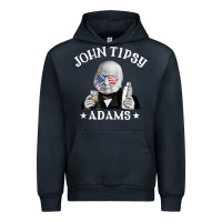 Navy john tipsy adams president john quincy adams 4th of july t shirt Urban Hoodie - linhVisuals