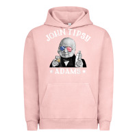 Pigment Salmon john tipsy adams president john quincy adams 4th of july t shirt Urban Hoodie - linhVisuals
