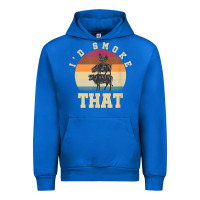 Cobalt id smoke that funny smoked pork meat lover bbq gift barbecue t shirt Urban Hoodie - linhVisuals