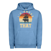Pigment Pebble Blue id smoke that funny smoked pork meat lover bbq gift barbecue t shirt Urban Hoodie - linhVisuals