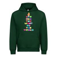 Forest Green light of the world godspell inspired musical theater t shirt Urban Hoodie - linhVisuals