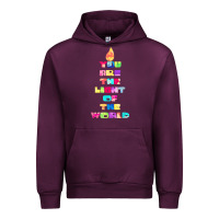 Mauve Wine light of the world godspell inspired musical theater t shirt Urban Hoodie - linhVisuals
