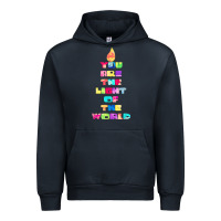 Navy light of the world godspell inspired musical theater t shirt Urban Hoodie - linhVisuals