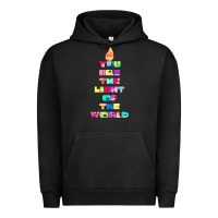 Pigment Black light of the world godspell inspired musical theater t shirt Urban Hoodie - linhVisuals