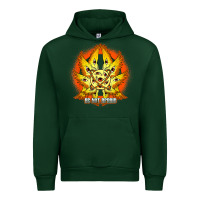 Forest Green biblically accurate angel meme ophanim be not afraid t shirt Urban Hoodie - linhVisuals